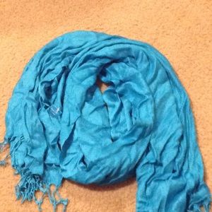 Beautiful blue scarf
